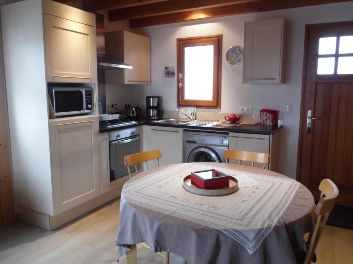 Chalet Des Clarines Saint-Genès-Champespe Exteriör bild