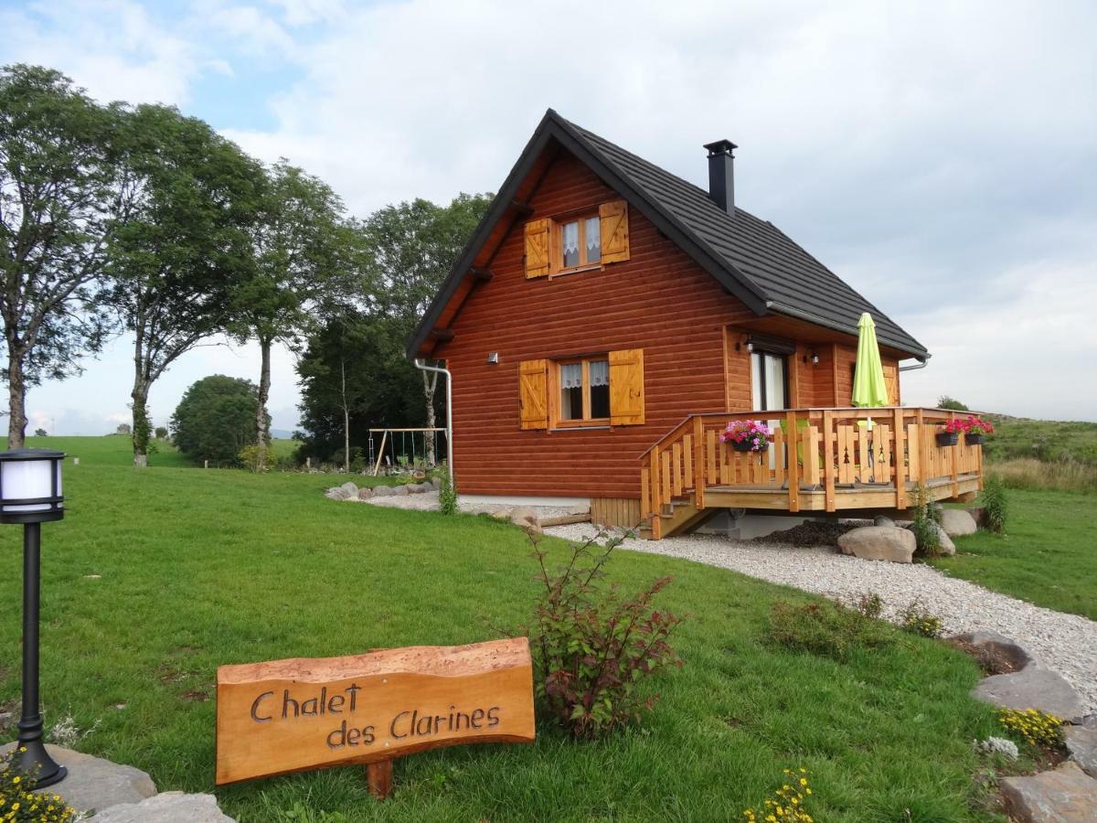 Chalet Des Clarines Saint-Genès-Champespe Exteriör bild
